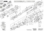 Bosch 0 603 243 541 PBH 20-RF Rotary Hammer 110 V / GB Spare Parts PBH20-RF